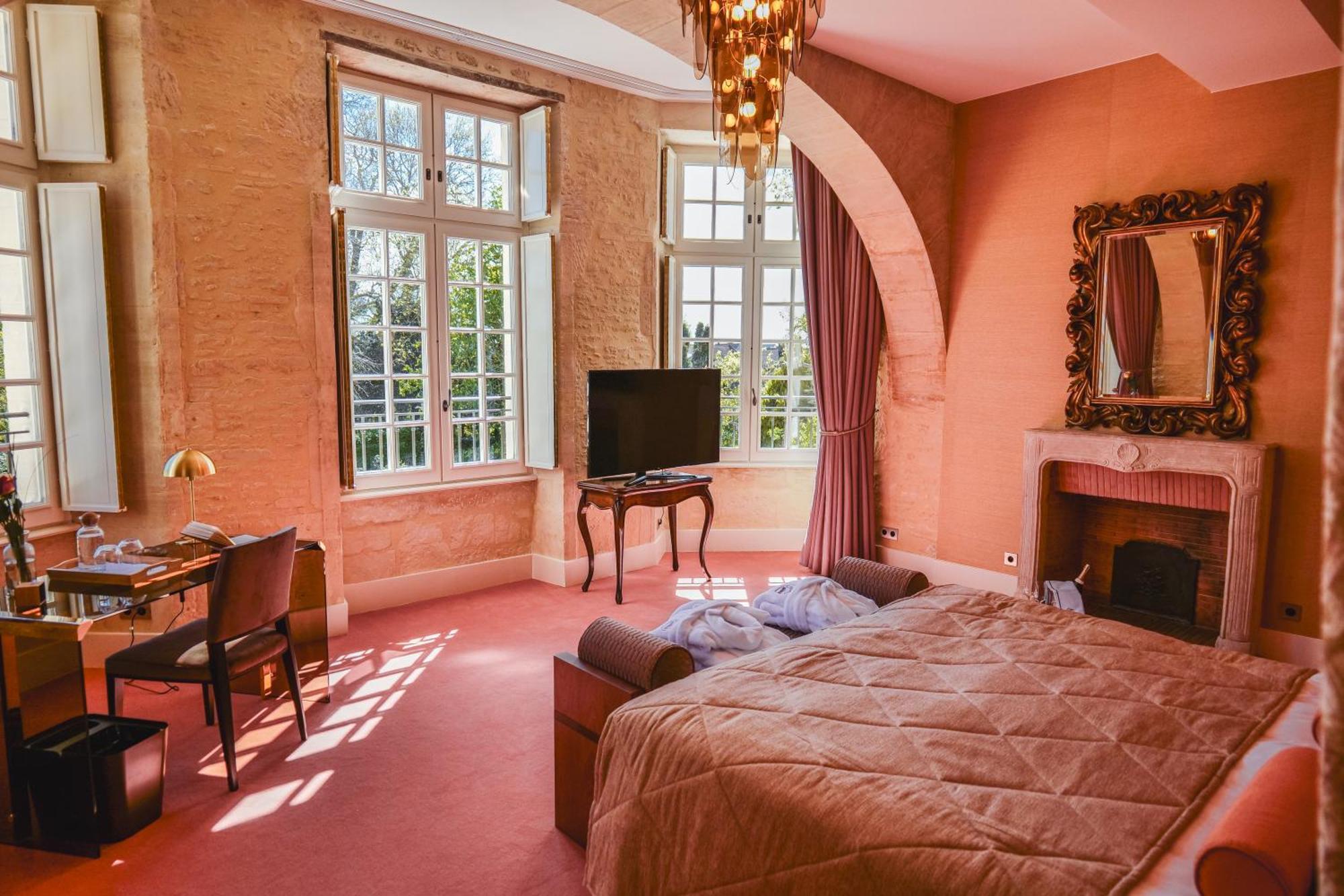 Hotel 4 Etoiles Chateau - Domaine De Coeurmandie Beny-sur-Mer Bagian luar foto